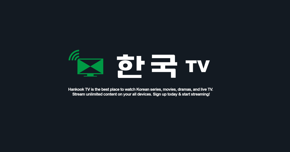 Jeong Jun-ha - Hankook TV